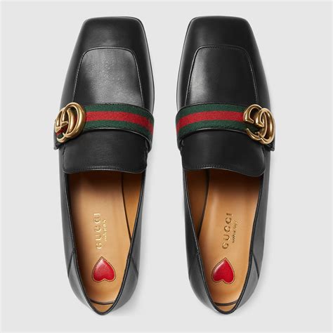 gucci flats women|women gucci loafer.